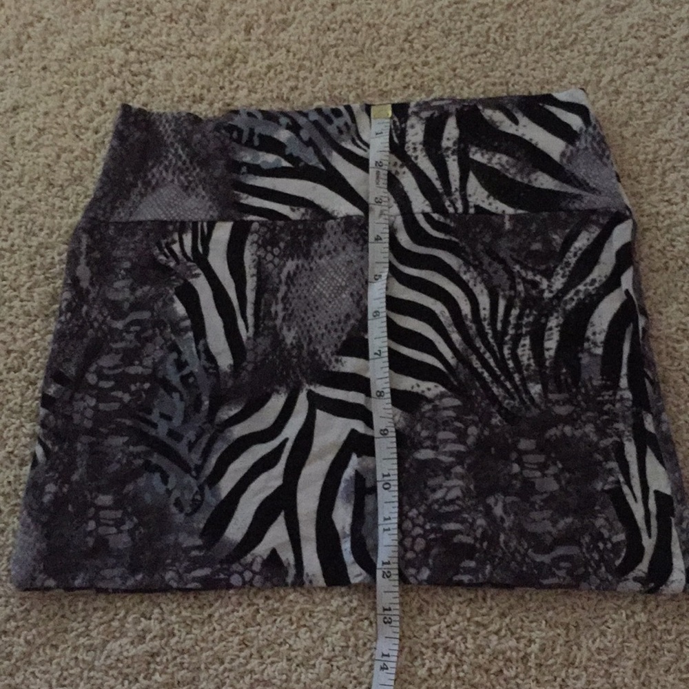 Animal Print Mini Skirt